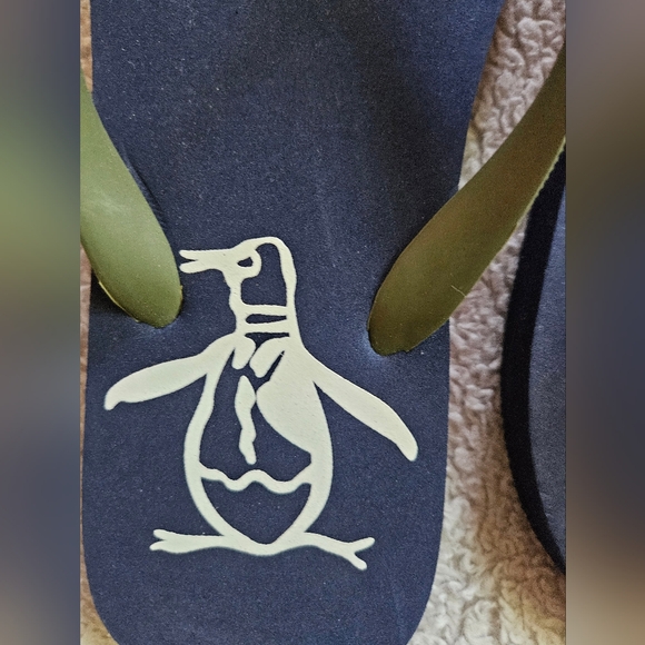 Original Penguin Men's Rubber Flip Flop 9 NWT - Picture 3 of 5